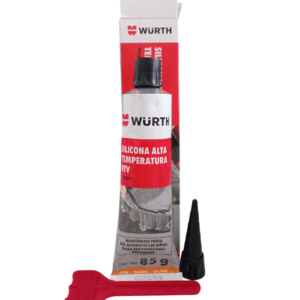 SILICONA ALTA TEMPERATURA NEGRA 85G WURTH